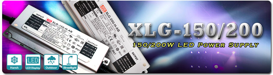 Этой весной MEAN WELL представил драйверы новой серии XLG